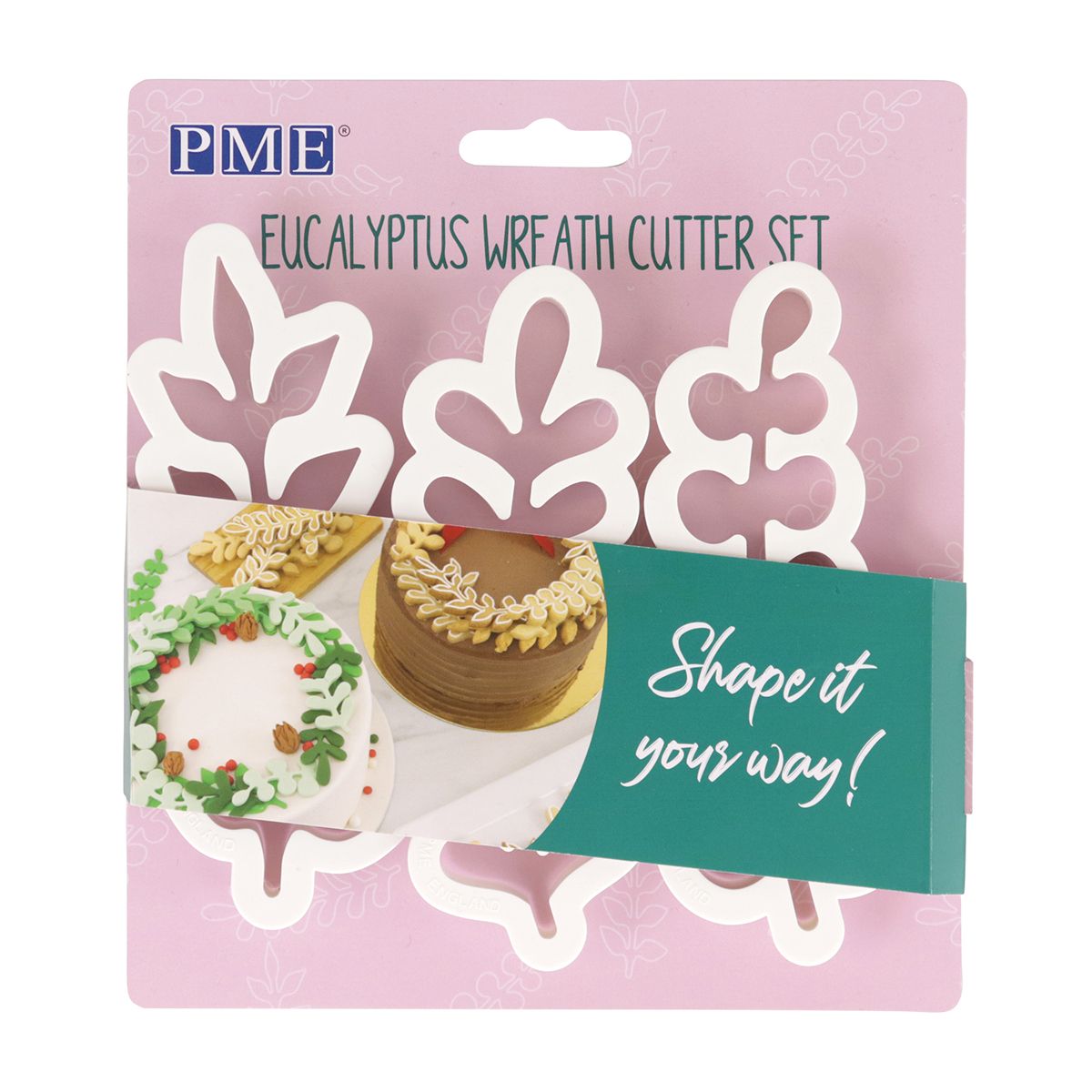 PME Wreath Eucalyptus Ausstecher  Set/3