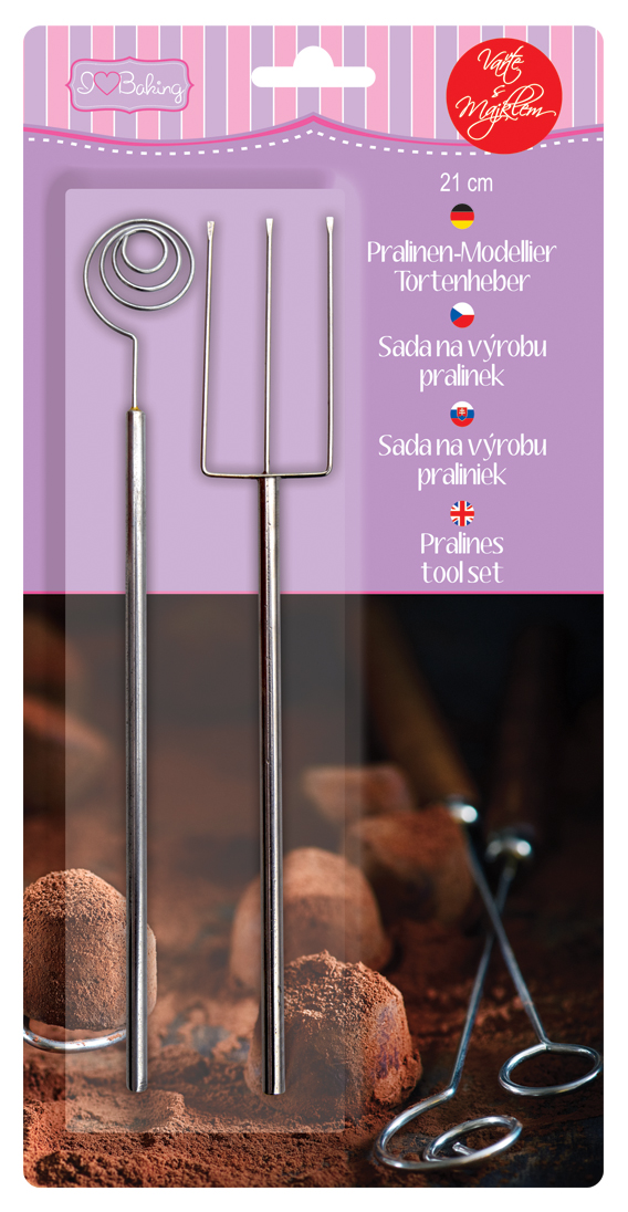 Pralinengabelset 2-teilig