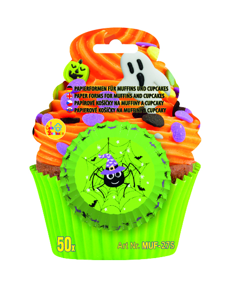 Cupcake Förmchen Halloween 50 Stück
