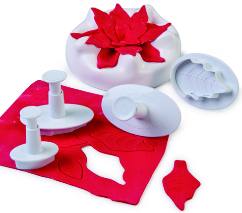 Ausstecher Weihnachtsstern Set