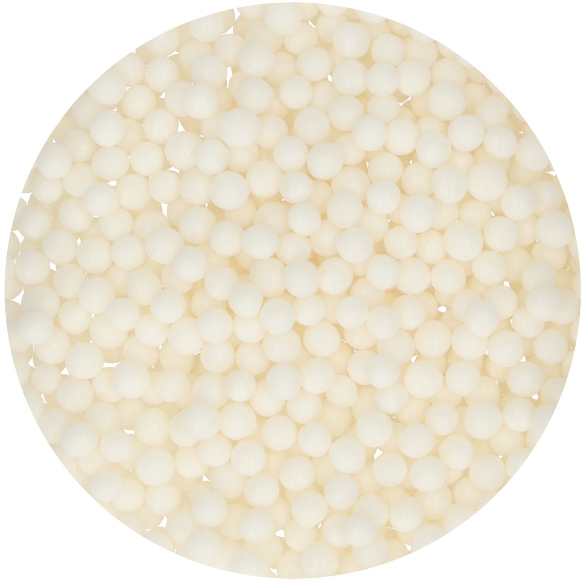 Perlen Medium White
