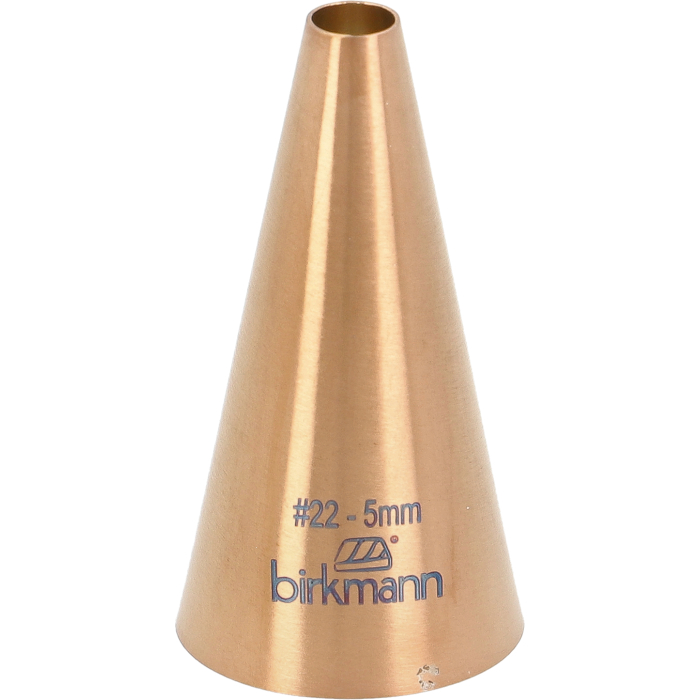 Lochtülle Nr. 22 – Ø 5 mm Edelstahl, kupferfarben