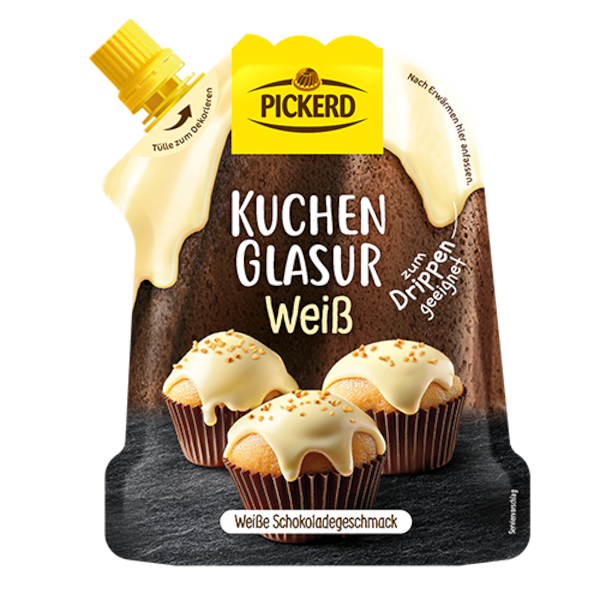 Kuchenglasur weiß Schokoglasur