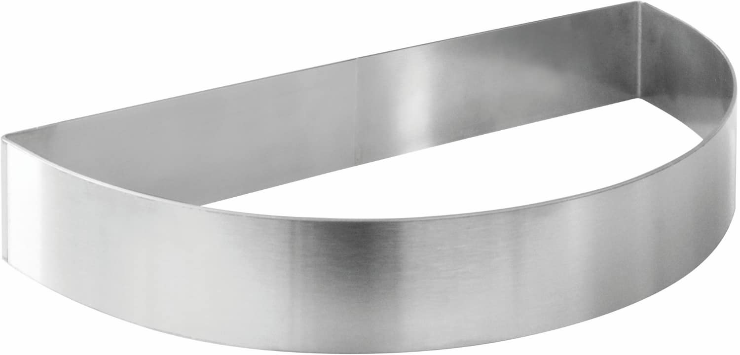 Tortenring Halbkreis – 300 mm – Edelstahl