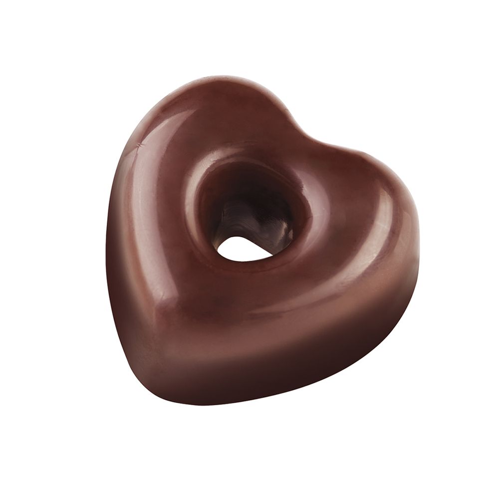 Profi Gussform für Pralinen Herz Iconic Heart PC55