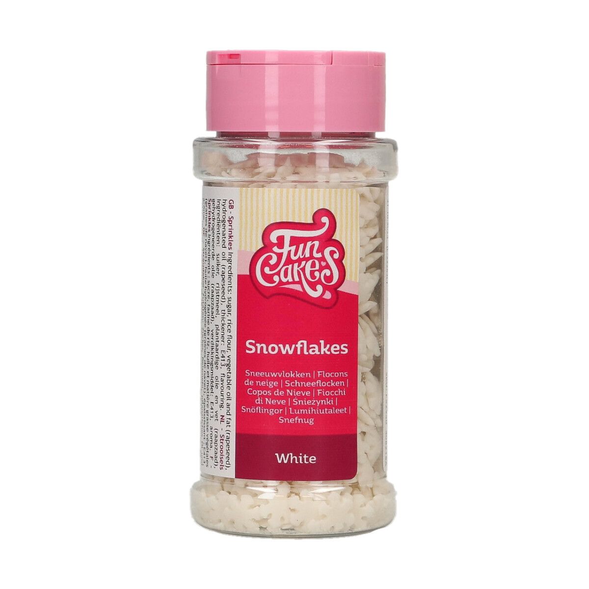 Schneeflocken weiß