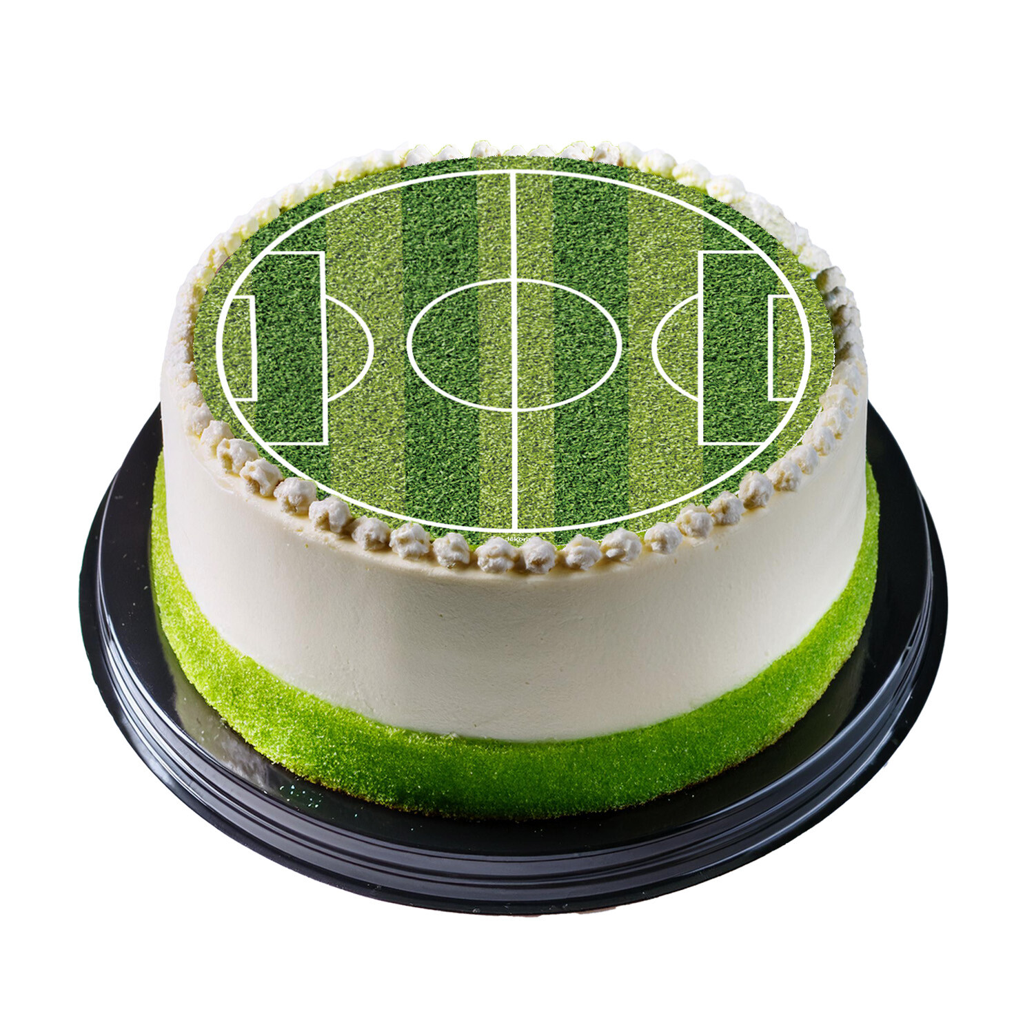 Tortenaufleger Fussballfeld 15,5 cm
