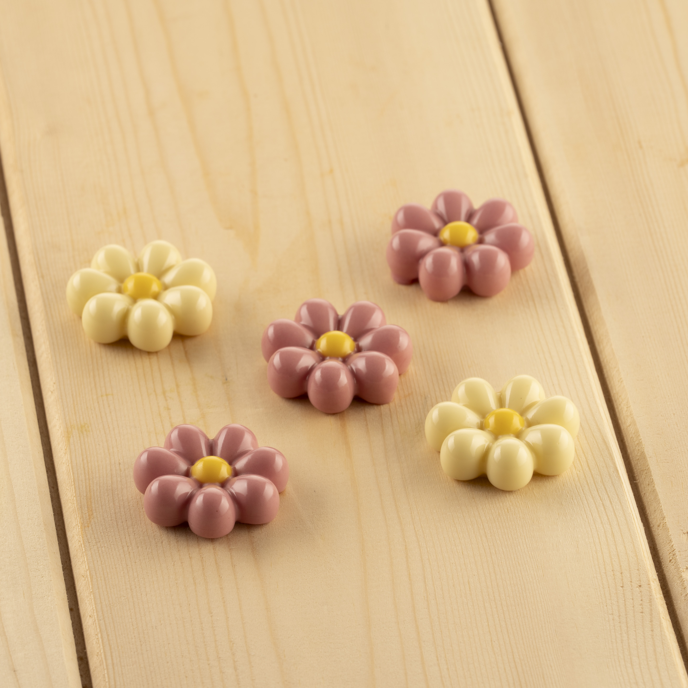 Pralinengussform Blüten