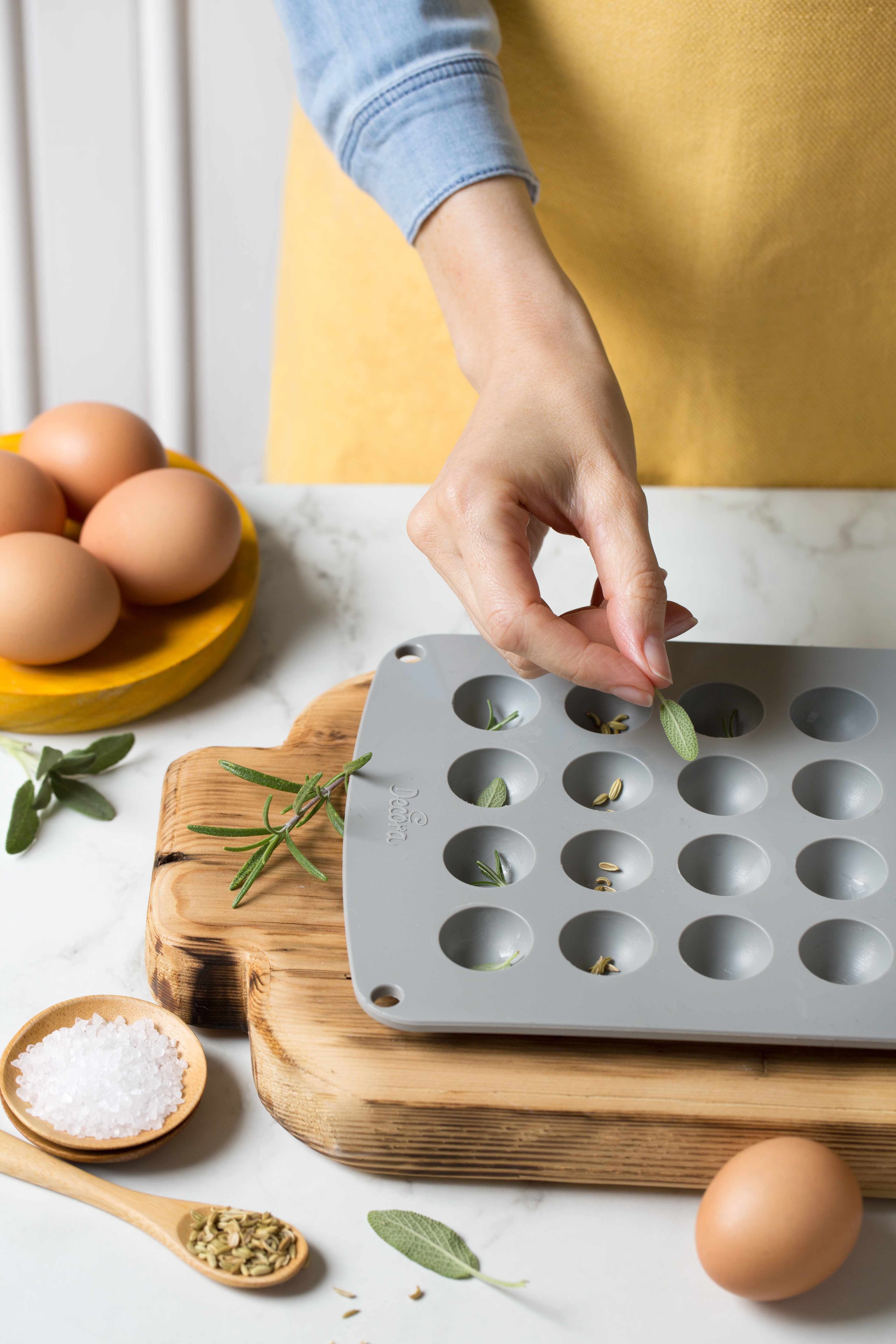 Silikonform Halbkugel