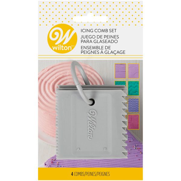 Wilton Icing Comb Set/4