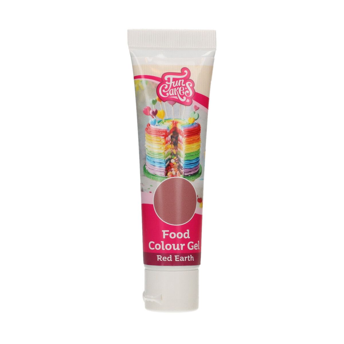 Gelfarbe Red Earth rote Erde rot braun