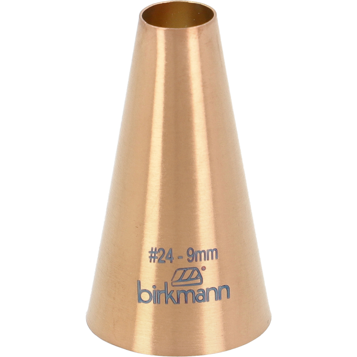 Lochtülle Nr. 24 – Ø 9 mm Edelstahl, kupferfarben