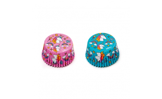 Muffinförmchen Einhorn