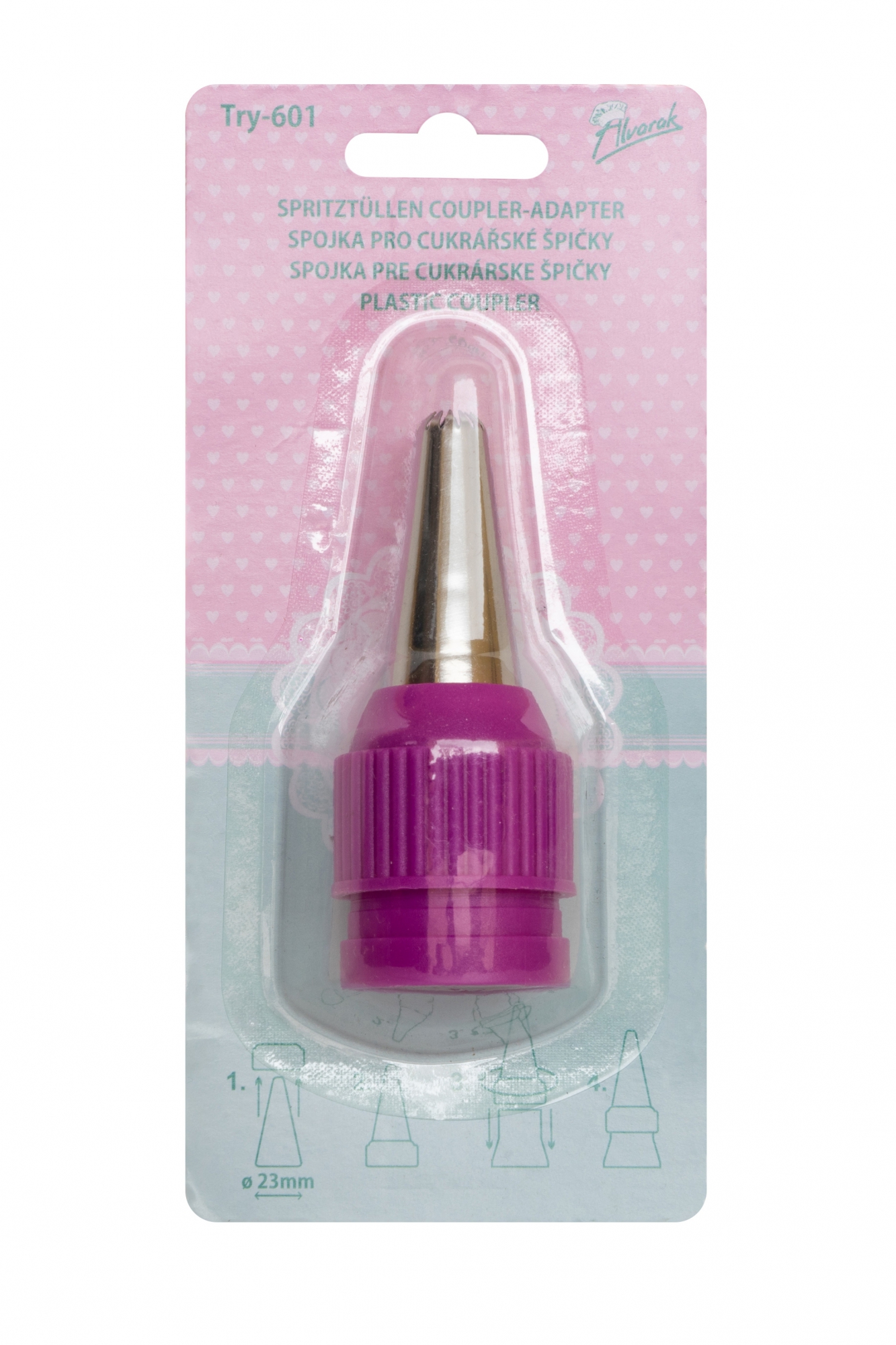 Spritztüllenadapter inkl. Tülle