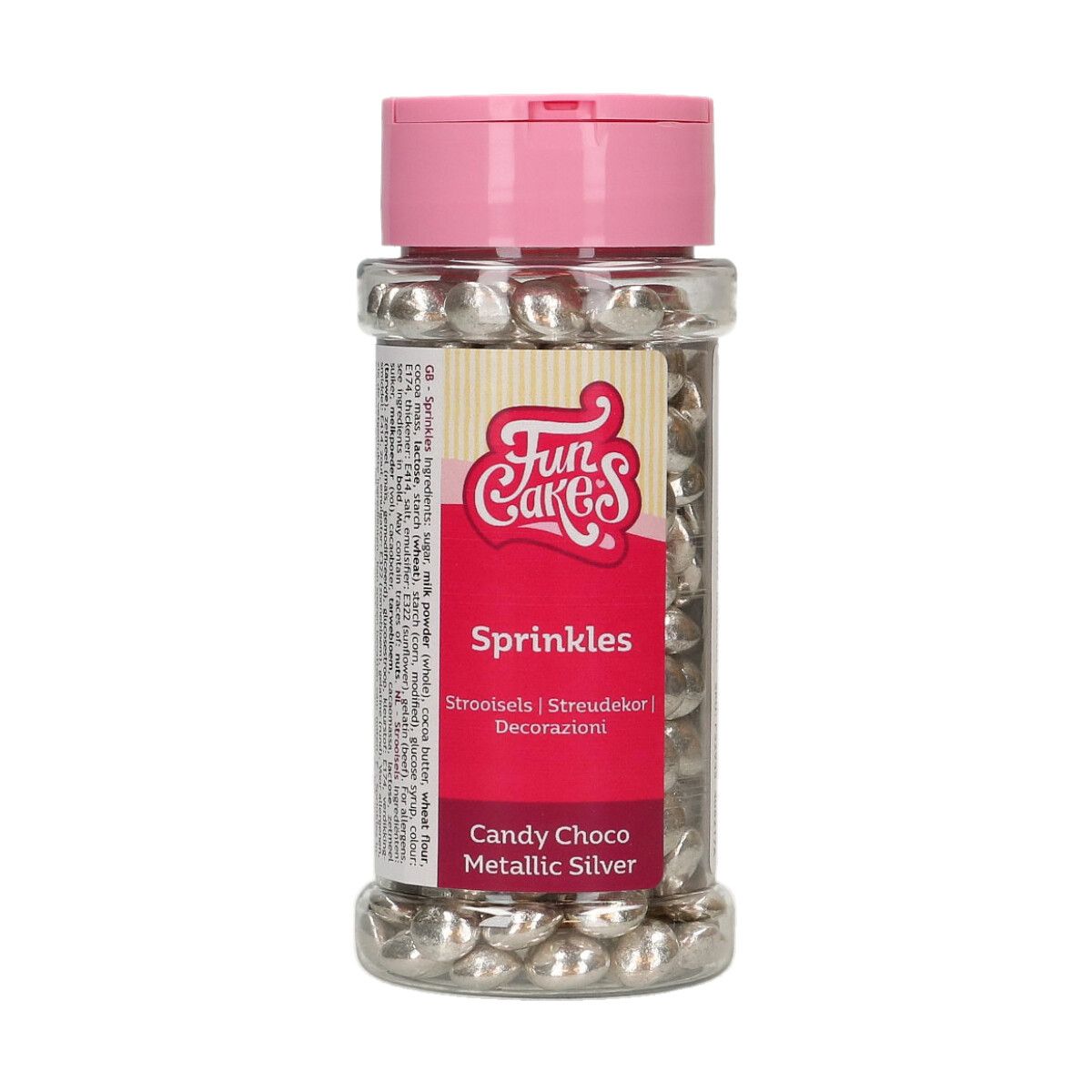 Schoko Dragees Metallic Silber | 80 g