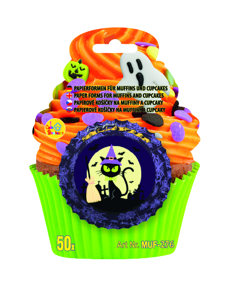 Cupcake Förmchen Halloween 50 Stück 