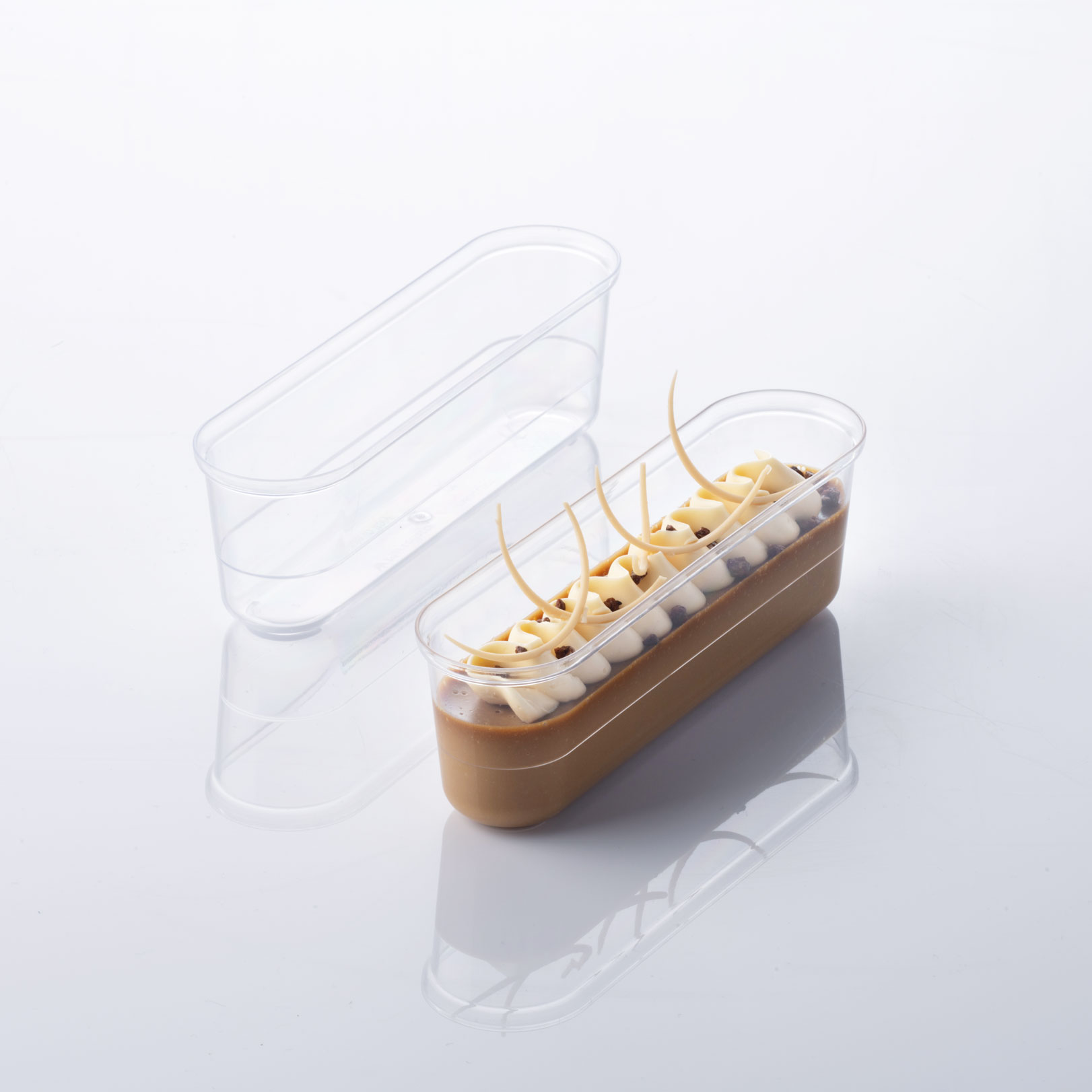 Dessertgläser Eclairförmig 120ml