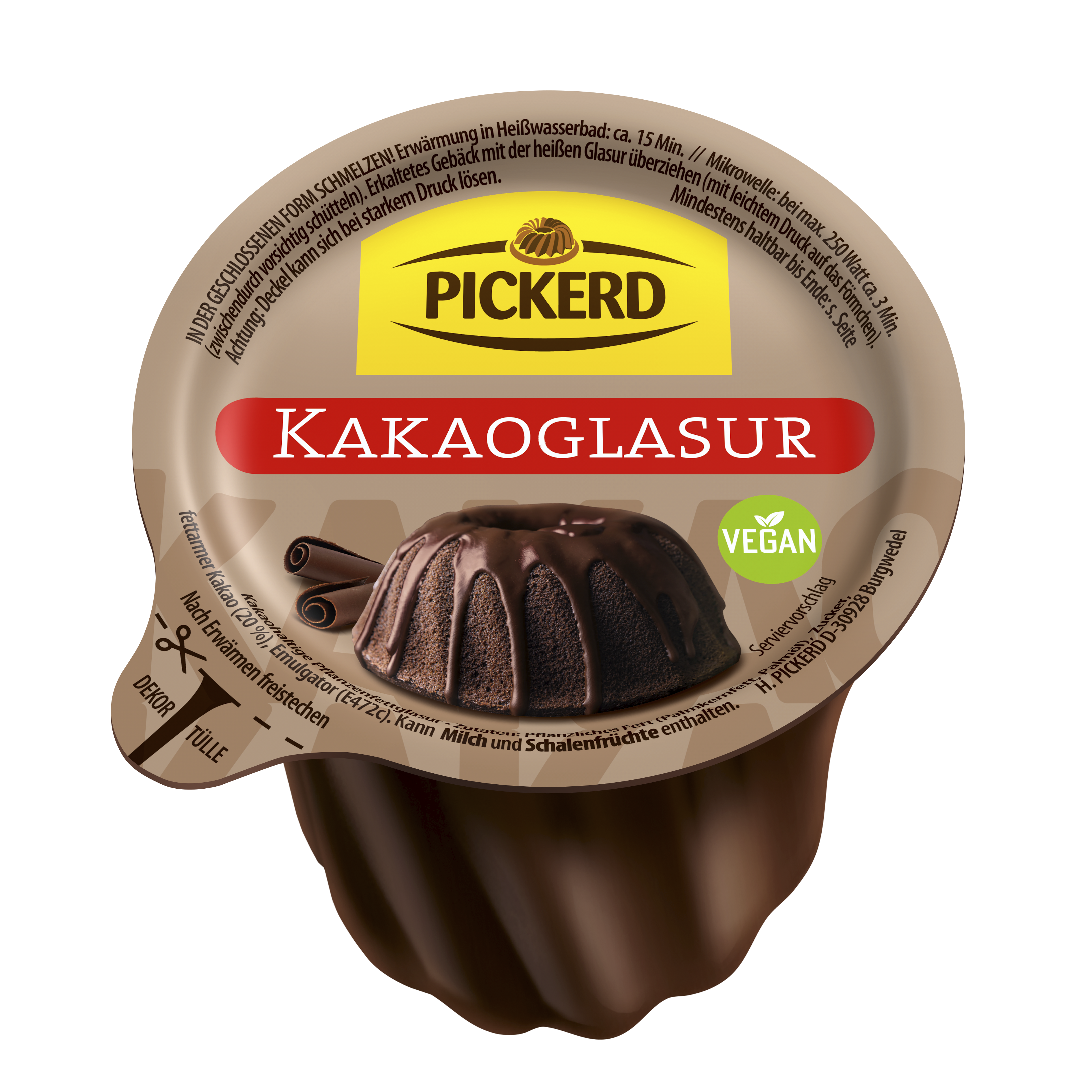 Kakaoglasur 150g Schokoglasur
