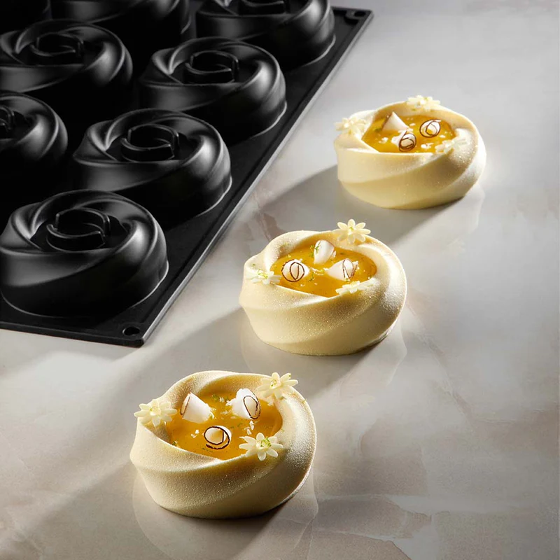 Pavoni Pavoflex PX43117 Karma – Profi-Silikonform für kreative Desserts