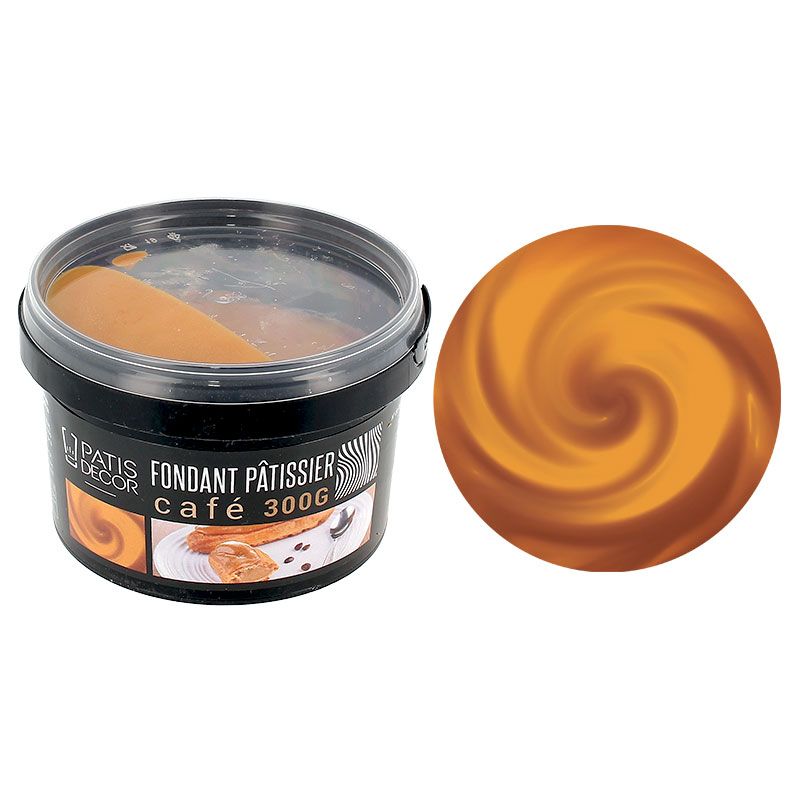 Kaffee-Fondant 300 g – Perfekte Glasur für Éclairs & Gebäck