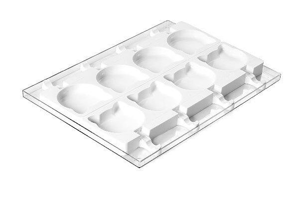 Niedliche Katzenform für kreative Eis- und Kuchenkreationen