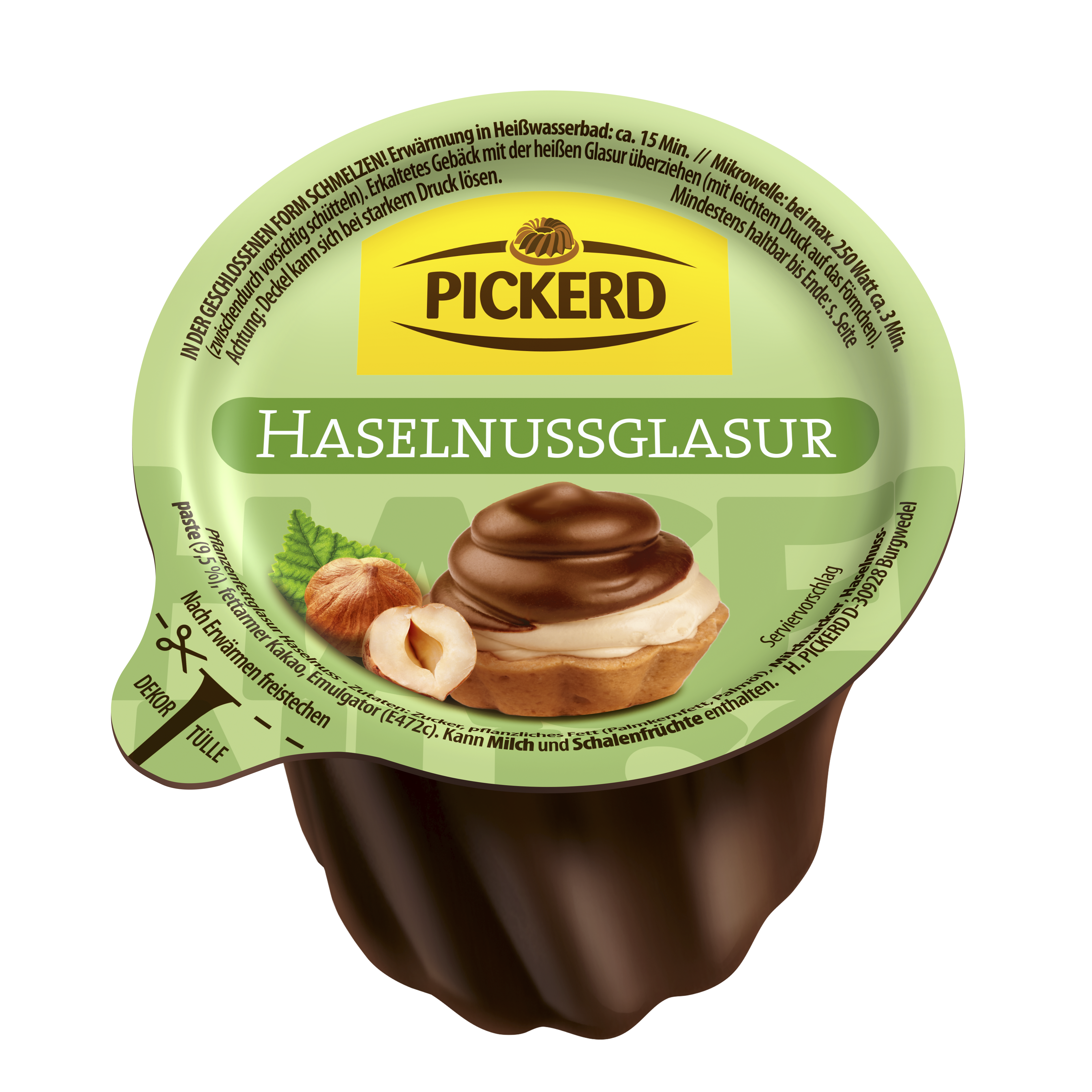 Haselnussglasur 150g