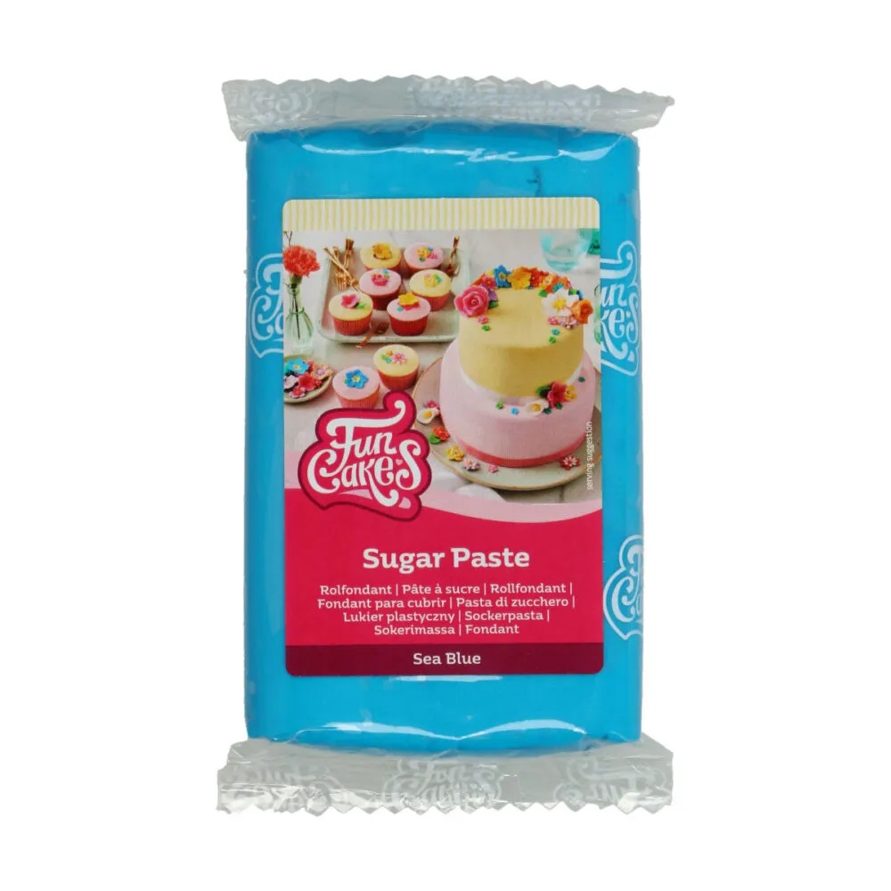 Rollfondant sea blue 250g