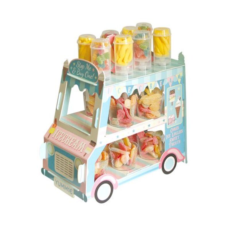 Display – Retro-Ständer für Push-up Pops & Süßigkeiten