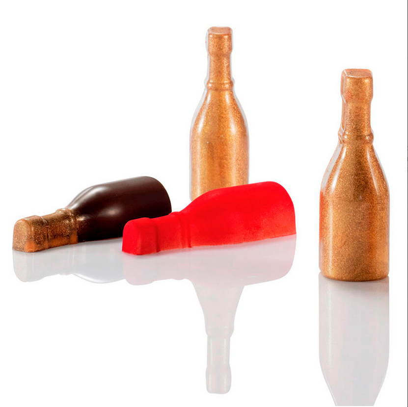 Pralinengussform Flaschen MA3011