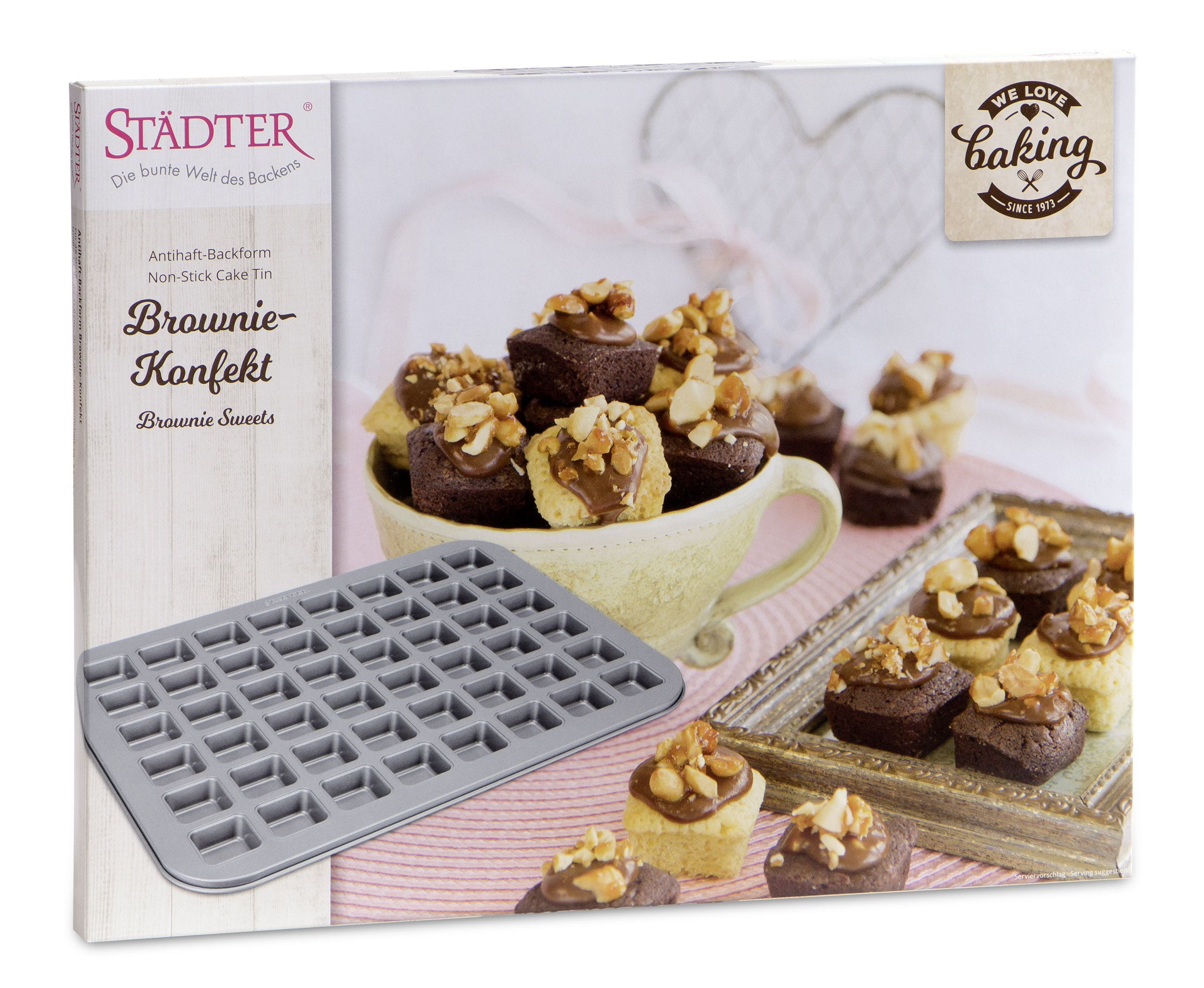 Backblech Brownie - Konfekt