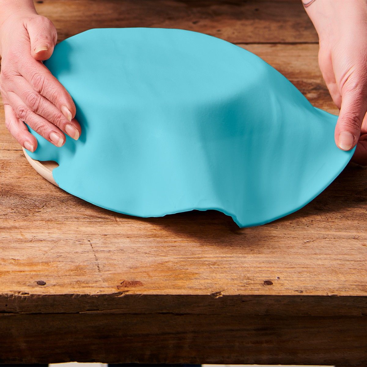FunCakes ausgerollte Fondantdecke Babyblau