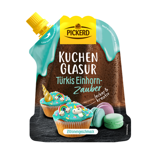 Kuchenglasur Türkis 125g  Schokoglasur