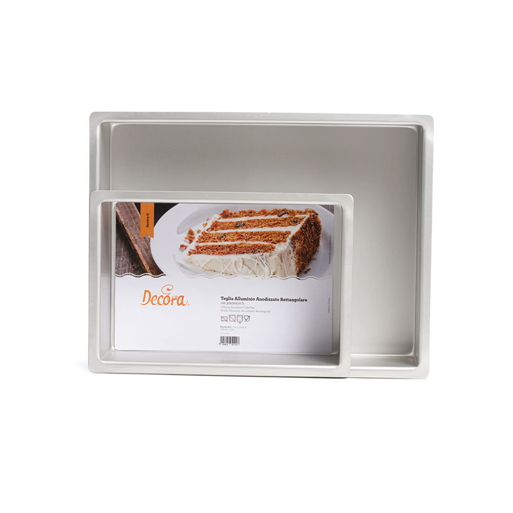 Professionelle rechteckige Tortenform – 20 x 30 x 10 cm