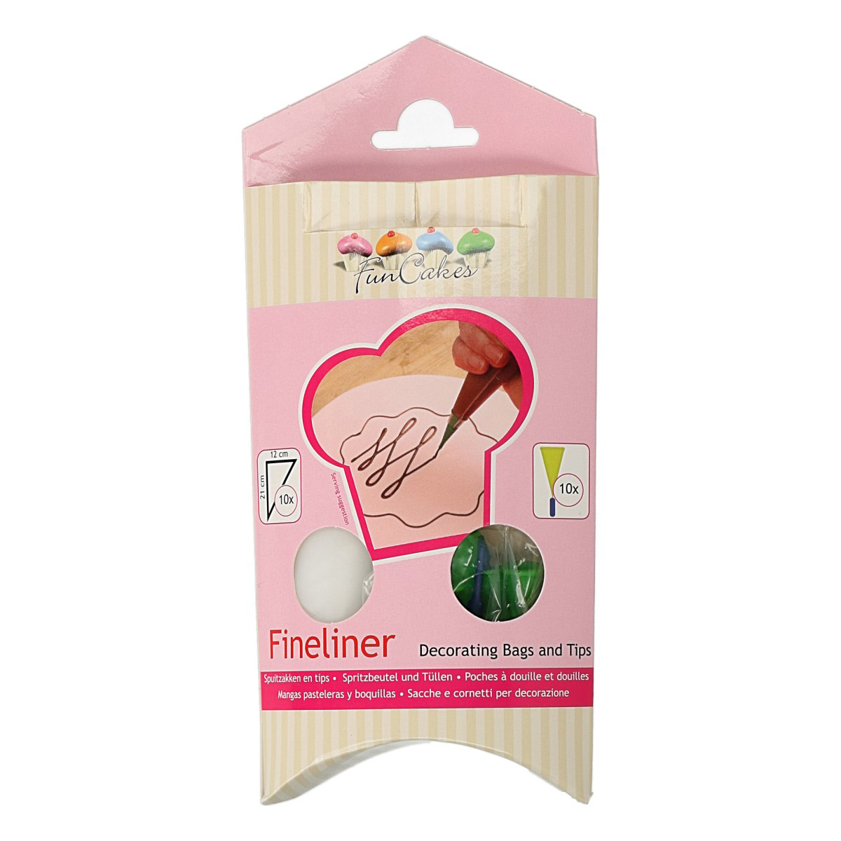 FunCakes Fineliner-Spritzset 21cm