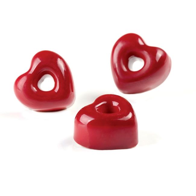 Profi Gussform für Pralinen Herz Iconic Heart PC55