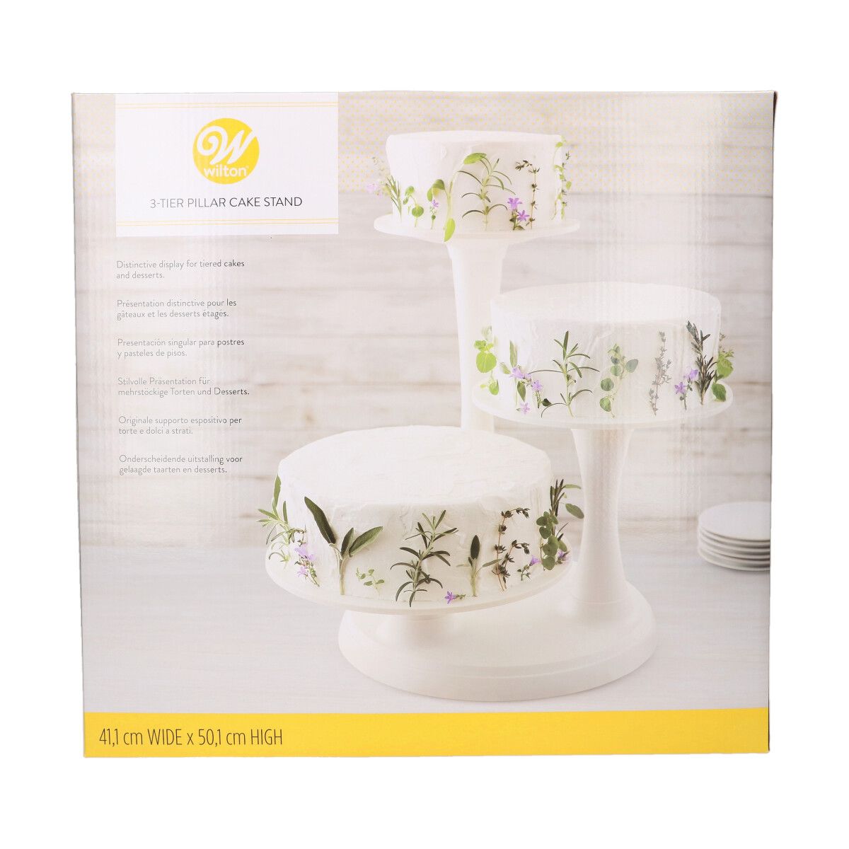 Tortenständer mit 3 Ebenen