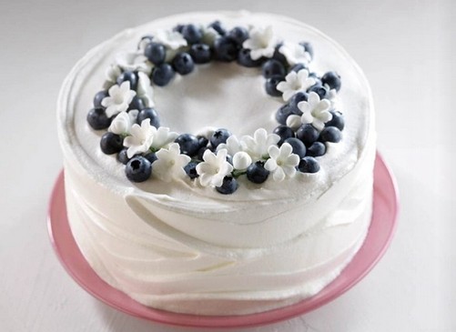 Essbare Zuckerblume blau - 1 Stück