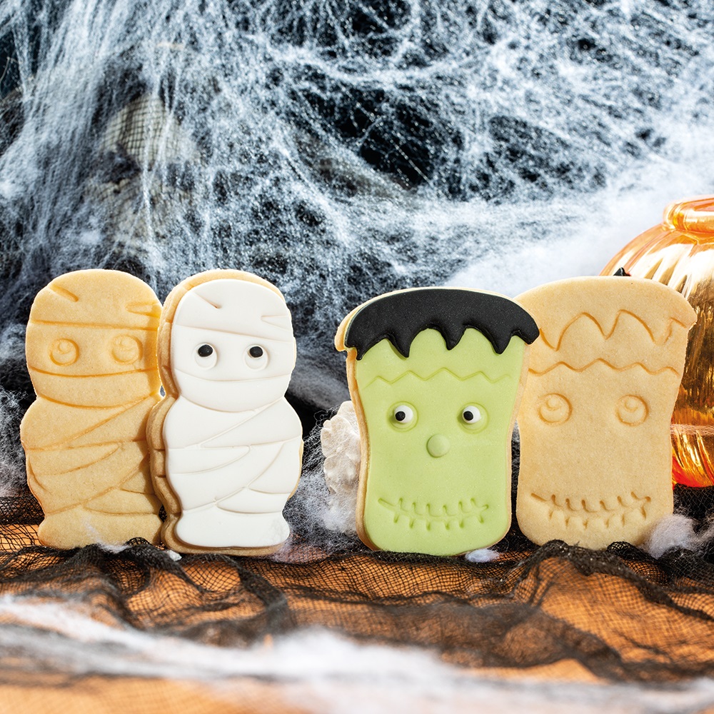Ausstecher-Set Halloween Mumie und Frankenstein 2er Set