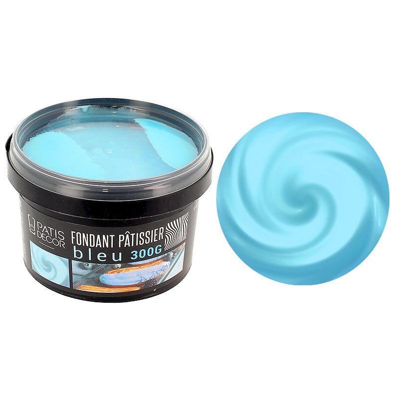 Fondantglasur 300g Flüssigfondant  blau