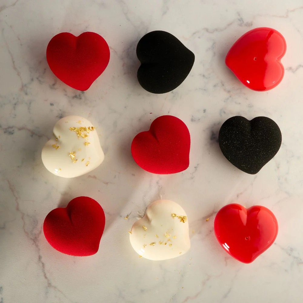 Liquid Platinic Silikon Backform für süße und salzige Mignon sowie moderne Dessertkreationen