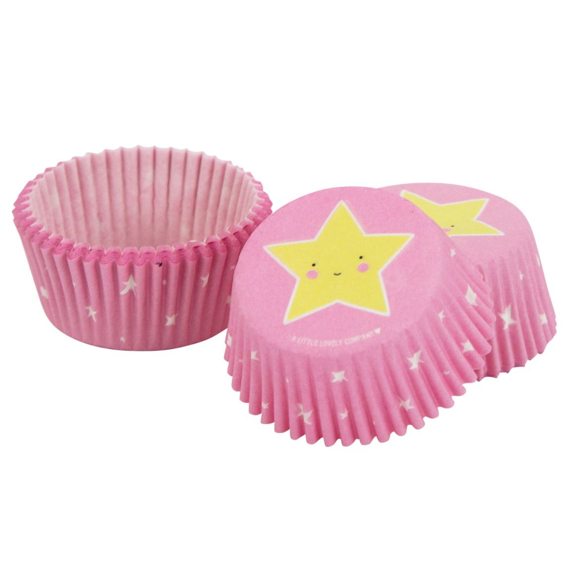 Papierförmchen Sterne 7 cm