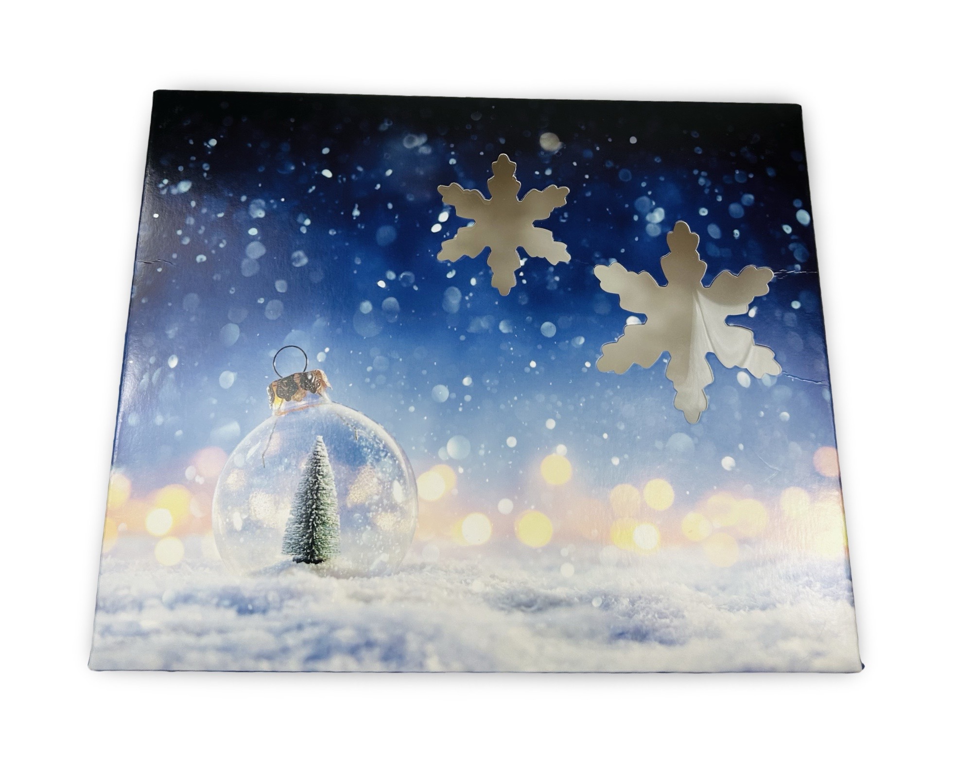 Keksschachtel Weihnachten Jumbo - Weihnachtsmotiv 36 x 22 x 5 cm 