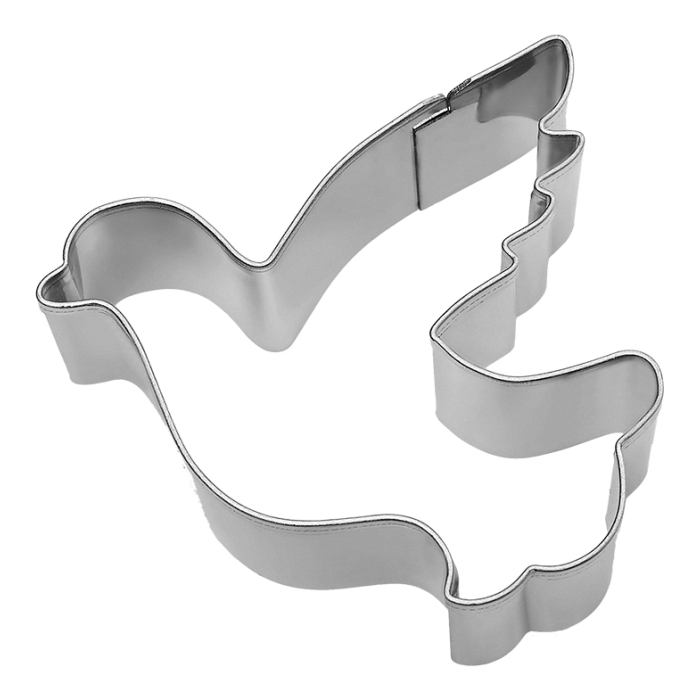 Ausstechform Täubchen Taube 6 cm aus Edelstahl