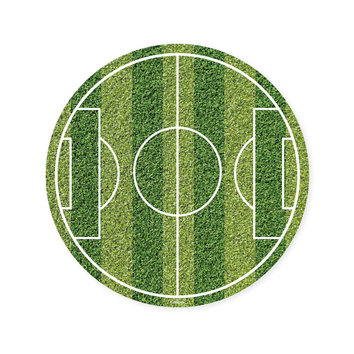 Tortenaufleger Fussballfeld 15,5 cm