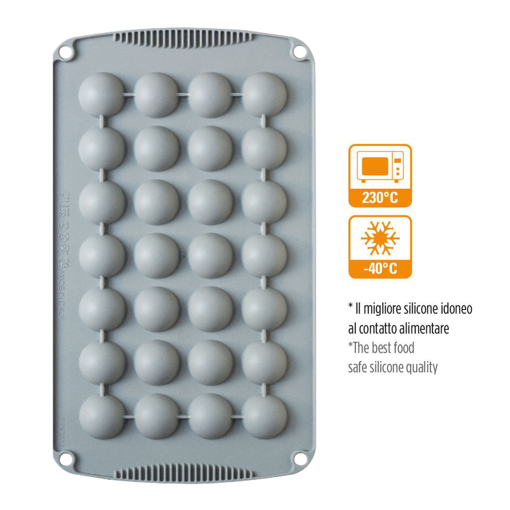 Silikonform Halbkugel