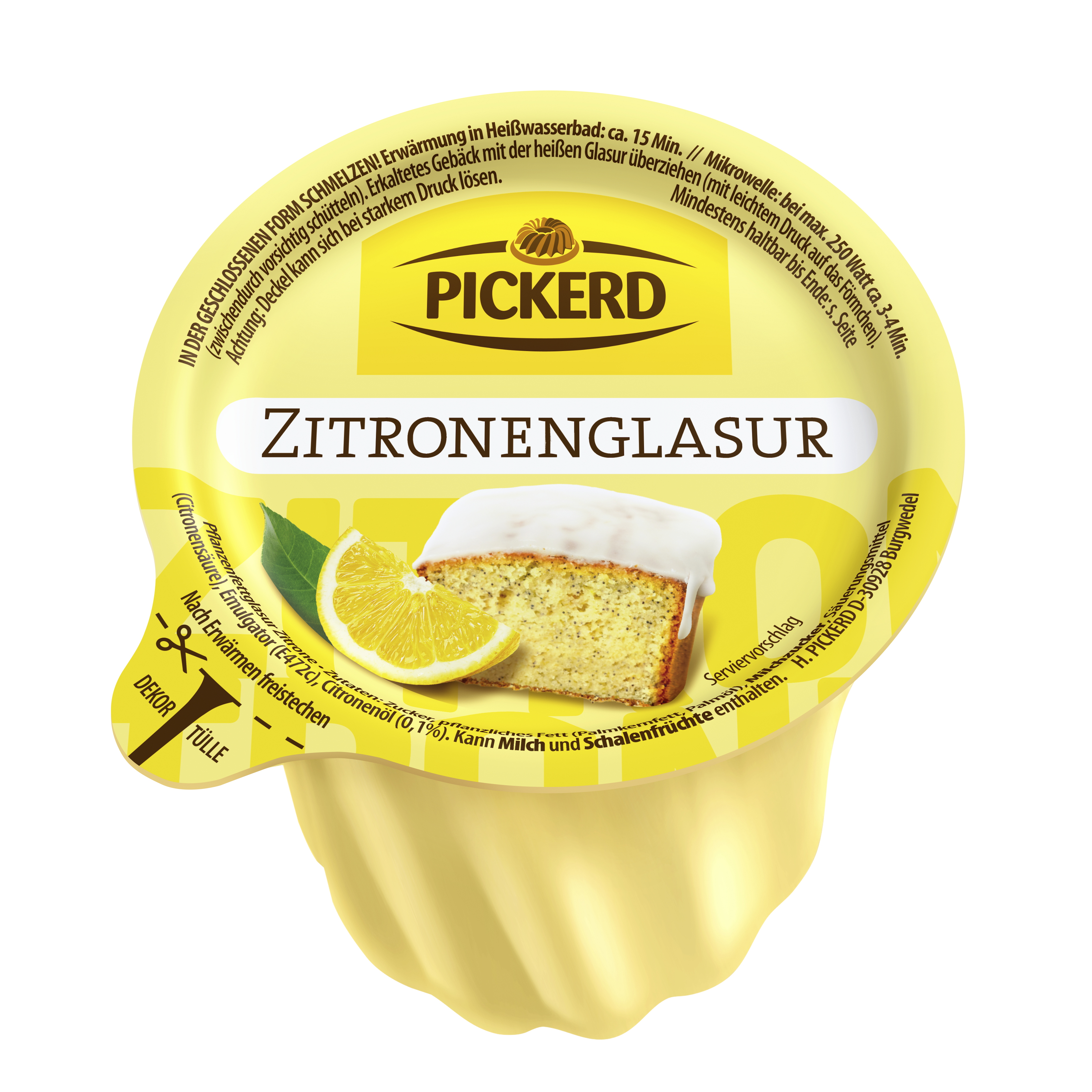 Zitronenglasur 150g  