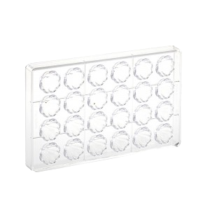 Pralinengussform Sweet MA1021 von Martellato – Schokoladenform für 24 Pralinen