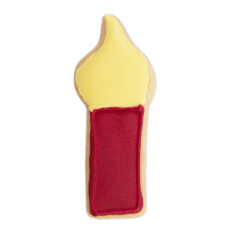 Prägeausstecher Kerze 5,5 cm