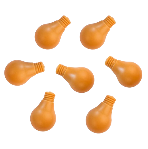 Edel Kuvertüre Glühbirnchen Karamell