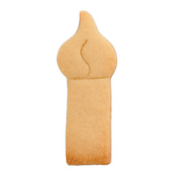 Prägeausstecher Kerze 5,5 cm